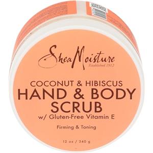 Shea Moisture SheaMoisture Coconut & Hibiscus Hand/Body Scrub, 12 Ounce by Shea Moisture