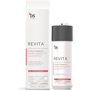DS Laboratories Revita Extra Strength Hair Density Shampoo | Shampoo Anticaduta per Uomini e Donne | Con Nanoxidil, DHT Blocker, stimola i follicoli, rafforza e aumenta la densità dei capelli | 205 ml