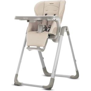 Inglesina Seggiolone Pappa My Time Butter - Reclinabile, Pieghevole, Comfort e Design Moderno
