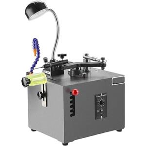 Generic Lucidatrice per gioielli, pulitore elettrico per metalli con velocità di 450 giri/min, 5 impostazioni di pressione, illuminazione a LED e tubo flessibile dell'acqua per una pulizia efficiente dell'oro