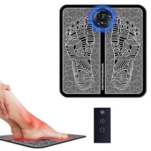 BIBIRE Massaggiatore per Piedi Elettrico Professionale - Foot Massager con Tecnologia Shiatsu e Riscaldamento, 8 Modalità per Gambe e Plantari, Allevia Dolori e Migliora la Circolazione