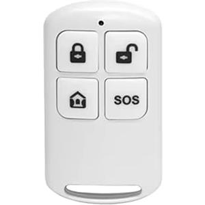 LWOHSI Sistema di Allarme Casa Senza Fili, GSM SMS Sistema Antifurto Completo con Sirena Allarme 120dB, Telecomando Intelligente, Display LCD, Invite vocale, Sicurezza per la casa, ufficio (LW-50)