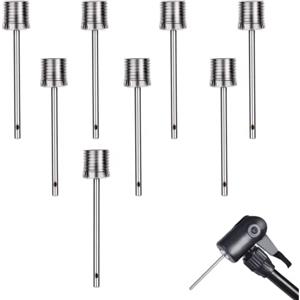 ZELHYEUU 8 PCS Ago per Pompa a Sfera, Ago per Gonfiaggio Pompa a Sfera, Ago per Gonfiare Palloni, Ago Pallone Aghi per Palloni Spillo Pallone