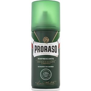Proraso Schiuma Rinfrescante 100 ml - Con Olio di Eucalipto e Mentolo per una Rasatura Fresca e Tonificante