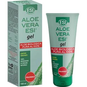 ESI Aloe Gel Puro 100ml - Gel Idratante e Lenitivo con Aloe Vera Biologica