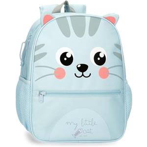 ROLL ROAD Happy Pets Zaino scuola adattabile a carrello Multicolore 27 x 33 x 11 cm Poliestere