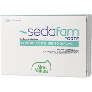 ALTA NATURA SEDAFAM FORTE - Integratore Alimentare con Garcinia, Griffonia e Rodiola - 30 Compresse