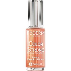 PODERM - Smalto rinforzante unghie BIOTINA SILICIO KERATINA - Rinforza e ripara le unghie danneggiate, indebolite o fragili dal semipermanente o dall'invecchiamento - Mani e Piedi - SWISS MADE