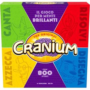 FUNKO Games - CRANIUM Classique - Divertente gioco da Tavolo - Adulti e bambini dai 12 anni - 800 sfide da giocare in famiglia o con gli amici - Materiale incluso - 45 minuti - 4 giocatori e più
