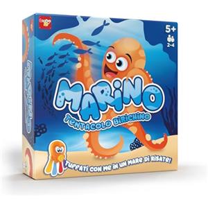 Rocco Giocattoli Marino Tentacolo Birichino - Gioco interattivo con polpo colorato per bambini