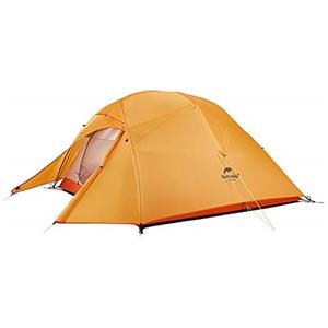 Naturehike Nuovo Cloud-up 3 Persona Tenda Aggiornata Doppio Strato Tenda 2018 Tende da Escursioni (210T Arancione)