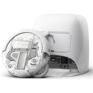 DJI ROMO A Robot Aspirapolvere Lavapavimenti con Mappatura, 25000 Pa, Rilevamento Ostacoli a Livello di Drone, Antigroviglio, Stazione Base Autopulente, 200 Giorni senza Manutenzione