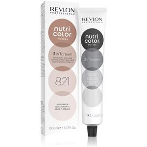 Revlon Professional Maschera Colorata Nutri Color Filters Beige Argento 100 ml - Protettiva e Idratante per Capelli