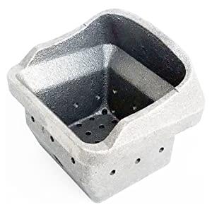 LB METALMECCANICA Braciere in ghisa Cestello Bruciatore Cenere Stufa pellet compatibile per stufe LB-BGP11095