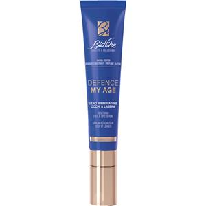 Bionike Defence My Age Siero Rinnovatore Contorno Occhi e Labbra - 15 ml, Texture Fondente e Setosa con Applicatore in Ceramica