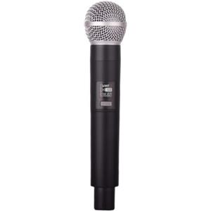 GOEDCH Karaoke, microfono senza fili, ricaricabile, dinamico a mano, cancellazione del rumore, doppio sistema dinamico in metallo, per karaoke, canto, feste, matrimoni, DJ, discorsi