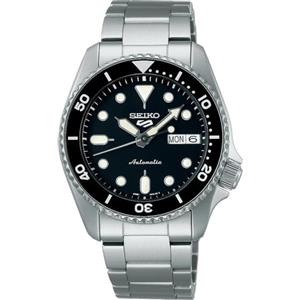 Seiko 5 Sport skx Automatico midi (38 mm) Quadrante Nero/Acciaio Inox SRPK29K1