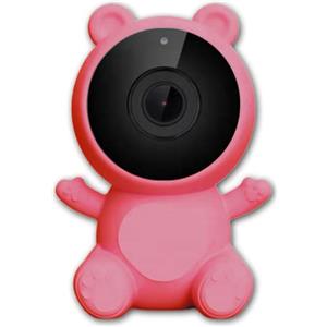 E.M.Y. Design Smart Baby Monitor Video e Audio WIFI, Rosa