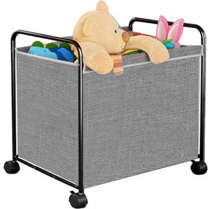LPQKCcY Toy Box Storage, grande cesto portagiochi da 118L per bambini e bambine, organizzatore per il riordino dei giocattoli, contenitori per giocattoli per soggiorno