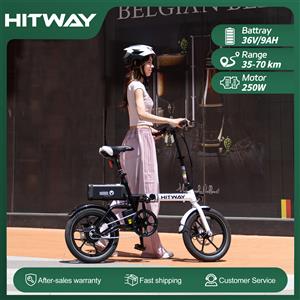HITWAY Bici elettrica HITWAY BK 35S, 16