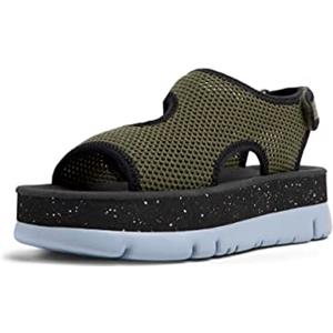 Camper Oruga Up K201544, Sandalo Donna, Verde medio 006, 37 EU