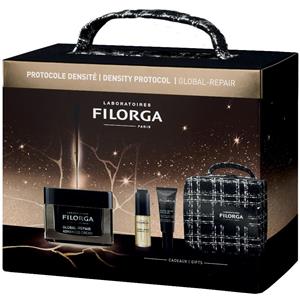 Filorga Cofanetto Global-Repair: Crema 50ml, Elisir 5ml e Contorno Occhi e Labbra 4ml per una pelle giovane e radiosa
