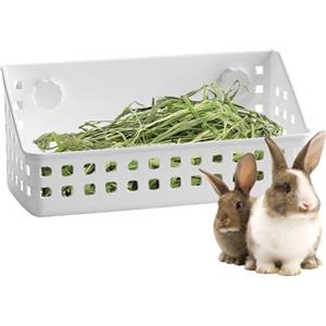Generico Mangiatoia Fieno Conigli - Rastrelliera per Fieno | Portafieno Accessori per Gabbia per Conigli Criceti Furetti e Piccoli Animali