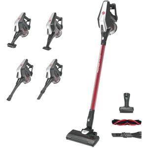 Hoover HF300 HF322TP 011 Aspirapolvere Senza Filo, 240W, 0,7 L, Autonomia 40 minuti, Ciclonico, Spazzola Antigroviglio, Mini Turbo Spazzola, Blu
