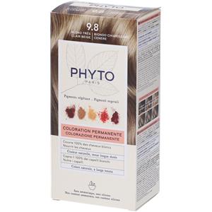 PHYTO (LABORATOIRE NATIVE IT.) Phyto Phytocolor 9.8 Biondo Chiarissimo Cenere Colorazione Permanente Per Capelli