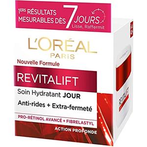 L'Oreal Paris L'Oréal Paris Revitalift - Trattamento anti-invecchiamento Idratante & Rassodante - Crema da giorno antirughe ed extra fermezza - Arricchito con Pro-Retinolo - Per tutti i tipi di pelle - 50 ml