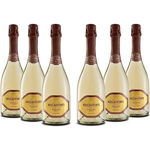 Rocca dei Forti Spumante Riesling Cuvèe n°1 Extra Dry Millesimato - Pacco da 6 x 750 ml