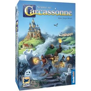 Giochi Uniti Nebbie su Carcassonne, Gioco Cooperativo, Espansione, Edizione Italiana, GU751