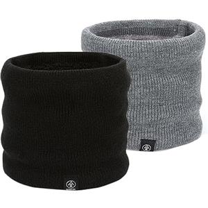 HGDGears Tubo Per Collo Invernale da Uomo e da Donna,Scalda Collo Invernale Uomo,Per Sport all'aria Aperta,Ciclismo,Sci,Jogging(Black+Navy)