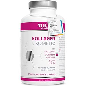 Medical Beauty Cosmetics Capsule di collagene premium con acido ialuronico + superfood bacca di Goji e tè verde