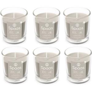 Spaas 6x Candela profumata 25 ore, Mindful Morning