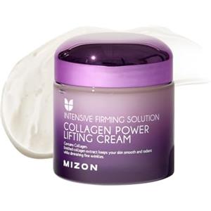 Mizon Crema Power Lifting al Collagene (75 ml) Idratante Intensiva con 75% di Estratto di Collagene Marino, Cosmetica Coreana