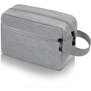 Aucuu Borsa da Toilette per Uomo Donna, Beauty Case Grande da Viaggio, Borsa da Bagno da Viaggio, Trousse Uomo, Borsa da Barba del Dopp Kit, Trousse Resistente all'Acqua per Toilette Accessori