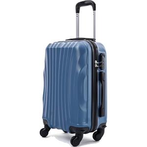 R.Leone Ryanair 55x40x20cm Valigia Trolley Bagaglio a mano Rigido Ultraleggero in ABS 4 Ruote smontabile Rimovibili Autonome 20373N (Blu Elemental, Valigia 55X40X20cm)