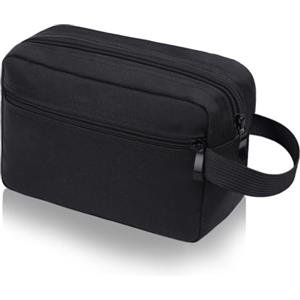 Aucuu Borsa da Toilette per Uomo Donna, Beauty Case Grande da Viaggio, Borsa da Bagno da Viaggio, Trousse Uomo, Borsa da Barba del Dopp Kit, Trousse Resistente all'Acqua per Toilette Accessori