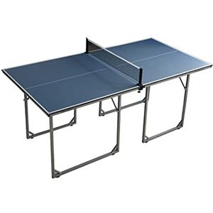 NG Biliardi Tavolo da Ping Pong Drop Pieghevole 168 cm (Blu) 168x84x76 cm