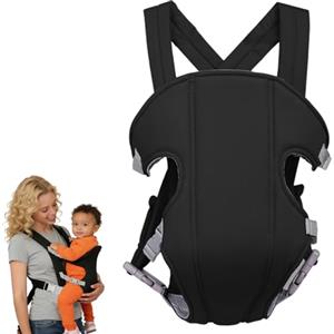 Tbintul Marsupio Neonato, Regolabile Portantina Bebè,Marsupio Bambino,Regolabile Portantina Bebè per Neonato e Bambino fino a 15kg (Nero)