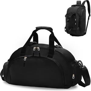 Ecofocet Borsone Palestra,Zaino palestra,Borsa Sportiva,Borsa palestra,Borsone da Viaggio,Duffel Bag,Scomparto Scarpe,Divisorio Bagnato e Asciutto,Funzione Zaino,per Viaggi,Fitness,Piscina,Uomo Donna