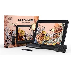 XP-Pen XPPen Artist Pro 16 2nd Tavoletta grafica con schermo 2.5K da 16