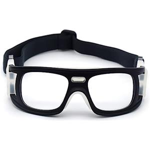 WELLDOER Occhiali protettivi da basket regolabili da calcio occhiali sportivi da donna da uomo occhiali anti-collisione occhiali da ciclismo occhiali da basket protezione per uomo occhiali da basket