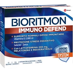 DOMPE' FARMACEUTICI SpA BIORITMON IMMUNO DEFEND 12 BUSTINE