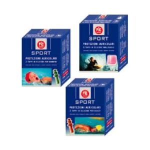 Pic Sport Tappi Auricolari in Silicone Malleabile per Sport Acquatici - 2 Pezzi