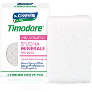 Timodore Spugna Minerale Doppia Azione - Rimuove Calli e Pelle Secca per Piedi Morbidi