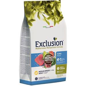 Exclusion adult mediterraneo monoprotein tonno medium 12kg