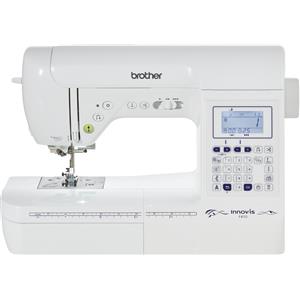 Brother Innov-Is F410 - Macchina da cucire elettronica per principianti con schermo LCD e infilatura avanzata