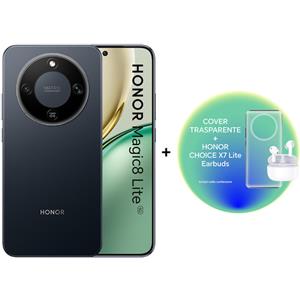 Honor Magic8 Lite 5G 17,2 cm (6.79'') MagicOS 9.0 USB tipo-C 8 GB 256 GB 7500 mAh Nero